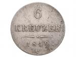 6 Krejcar 1849 C_