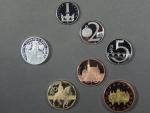 sada 2023 PROOF + Ag medaile s motivem Přemysl Otakar II., náklad 1750 ks, papírový obal