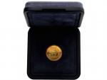 Mileniová medaile 01.01.01, 3,52g, 0.585 Au_