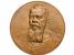 MEDAILE a PLAKETY - Scharff Anton Karl Rudolf 1845-1903 - AE medaile 1896 Guilelmus de Hartel, Bronz 59 mm_