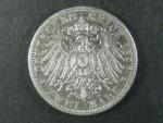 Württenberg, Wilhelm II. (1891-1918), 2 Mark 1896 F, J.174