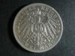 Württenberg, Wilhelm II. (1891-1918), 2 Mark 1908 F, J.174