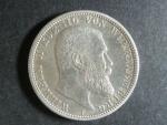 Württenberg, Wilhelm II. (1891-1918), 2 Mark 1908 F, J.174