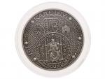Stříbrná medaile Karel IV. - Císař a král, 0.999 Ag, 31,1g, náklad 1000ks_