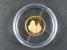LIBÉRIE - Libérie, 25 Dollars 2001, Au 999/1000, 0,73g, průměr 11 mm, z cyklu nejmenší zlaté mince světa