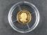 LIBÉRIE - Libérie, 25 Dollars 2000, Au 999/1000, 0,73g, průměr 11 mm, z cyklu nejmenší zlaté mince světa