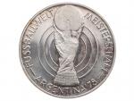 Casíno žeton - MS ve Fotbale Argentina 1978, 0.835 Ag, 15,89g