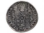 August 1553-1586 - Tolar 1555 Annaberg, mincmistr Leupold Holzschucher, 28,88 g_	