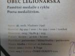 Au + Ag + Cu medaile V.Oppla - Obec Legionářská z cyklu pocta medailérům 3.díl, Au 999, 69,80 g, Ag 999, 110g, Tombak 95g, 60 mm, ražba Česká mincovna 2022, náklad 10 ks číslovaných, etue, certifikát