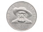50 Schilling 1959 - 150. výročí osvobození Tyrol, Ag 0.900, 20.00g_