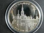 pamětní medaile Kde domov můj 2008, Ag 999, 15,05 g certifikát