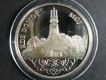 pamětní medaile Kde domov můj 2005, Ag 999, 14,9 g certifikát