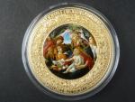 10 Dollars 2015 Madonna of the Magnificat, 2 OZ Ag 999,9, náklad 1000 ks, etue, certifikát
