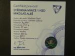 1 Dollars 2023 Mikoláš Aleš, 1 OZ, Ag 999,9, náklad 500 ks, certifikát, etue