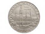 500 Schilling 1983 - 100. výročí Vídeňské radnice_