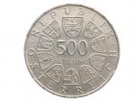 500 Schilling 1983 - 100. výročí Vídeňské radnice_