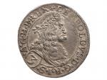 3 Krejcar 1668, Vídeň, Franz Faber_