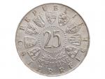 25 Schilling 1962 - Anton Bruckner, Ag 0.800, 13.00g_