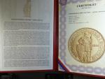 Jubilejní Svatováclavské dukáty 1 + 2+ 5 + 10 Dukát prvoražby z návrhů Jana Čejky z r. 1923 sv. Václav stojící, Au 986, 62,83g, náklad 100 ks číslovaných, č. 36, společná etue, certifikáty
