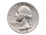 1/4 Dollar 1945_