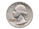1/4 Dollar 1949_