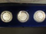 pamětní medaile 3x vstup členských zemí do NATO 1999, Ag 925, 28,28g, náklad 300ks