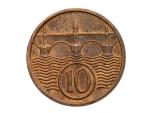 10 Haléř 1933, skvrnky_