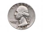 1/4 Dollar 1953D_