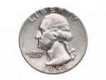 1/4 Dollar 1958_