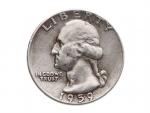 1/4 Dollar 1959D_