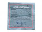 500 Schilling 1997, etue s certifikátem_