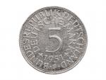 5 Marka 1951 F, Ag 0.625, 11.20 g._