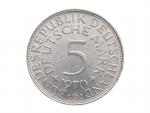 5 Marka 1970 G, Ag 0.625, 11.20 g._