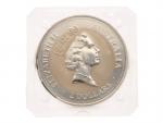 2 Dollar - 2 Oz Ag - Kookaburra 1995, Ag 0.999, 62,2g_