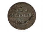 1 Sechling (6 pfennig) 1855_