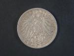 Prusko, Wilhelm II (1888-1918), 2 Mark 1906A, J. 102