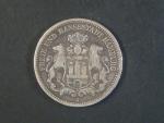 Hamburk, 2 Mark 1877 J, J.61