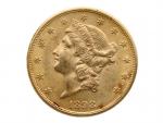 20 Dollar 1898 S, Au 0,900, 33,436g_