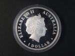 1 Dolar 2010, Wombat, 1 oz, 999/1000 Ag