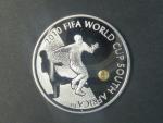 100 Tenge 2009 - FIFA World Cup 2010, 1 oz, Ag 925/1000