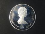 5 Dollars 1975 - OH Motreal 1976, 24,3 g, Ag 925/1000