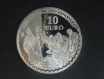 Ag 10 EURO 2014, VAN DYCK, Poklady španělských muzeí, 925/1000 Ag