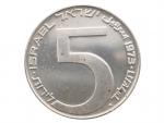 5 Lirot 1973 - Hanukkah, 20g, 0.500 Ag_