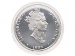 20 Dollar 1996 - letoun CF-105 Avro Arrow, 31,1g, 0.925 Ag_