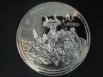 Ag 50 EURO 2010, GOYA, Poklady španělských muzeí, 5 OZ, 925/1000 Ag, KM #1181