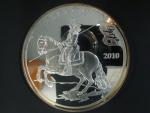 Ag 50 EURO 2010, GOYA, Poklady španělských muzeí, 5 OZ, 925/1000 Ag, KM #1181