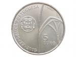 5 Euro 2005 - Klášter Batalha, 14,04g, 0.500 Ag_