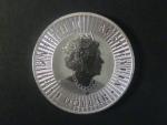 1 Dollar 2021, motiv klokana, 1 oz, 999/1000 Ag