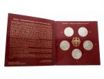 Sada 5x 10 Marka 1999 - 250. výročí narození J. W. von Goethe, všechny mincovny_