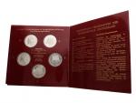 Sada 5x 10 Marka 1999 - 250. výročí narození J. W. von Goethe, všechny mincovny_